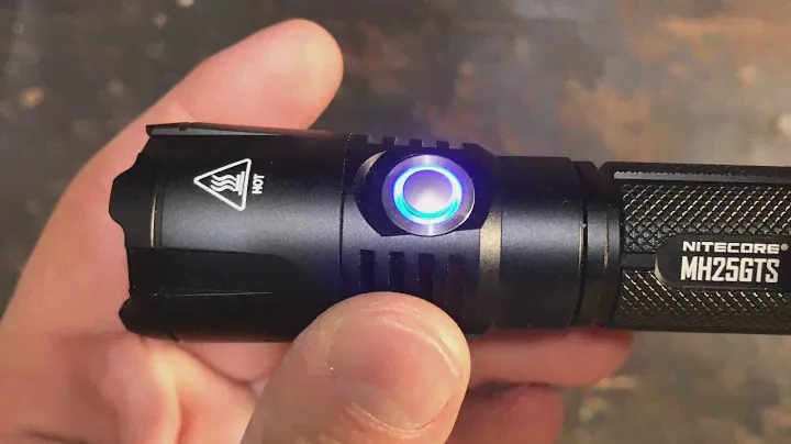 Review and Beamshots Of The New Nitecore MH25 GTS Flashlight 18650 and 1800 Lumens