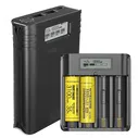 Зарядное устройство Nitecore F4 (Черное)