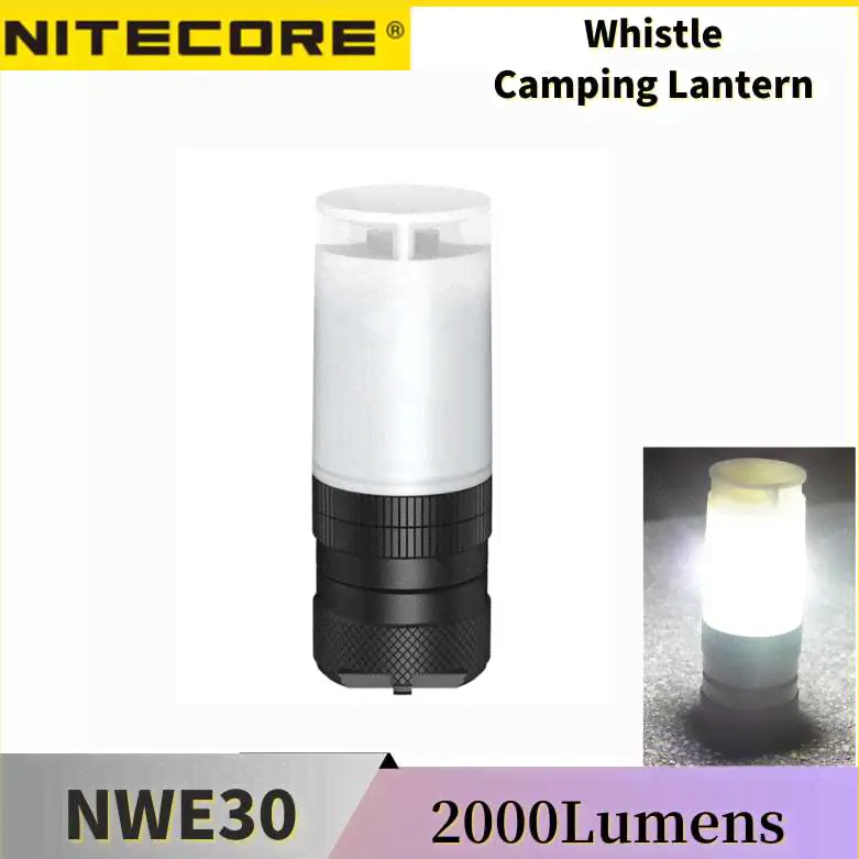 Аварийный электронный свисток NITECORE NWE30, 2000 дБ, 360 лм-0