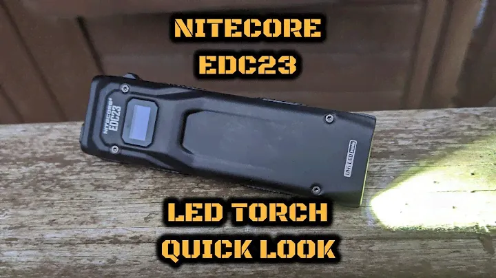 Nitecore EDC23 LED Torch: Quick Look
