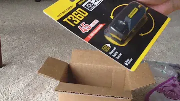 Nitecore T360 & Nitecore Thumb UV