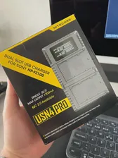 🛍 Зарядное устройство Nitecore USN4 Pro Dual, разъем USB, быстрая зарядка для камер Sony A7 III, А7R III, А9 (ILCE-9), совместимо с аккумуляторами NP-FZ100