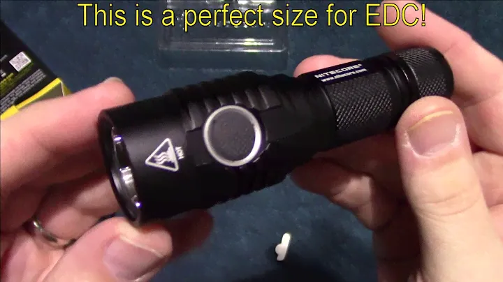 Nitecore MH23 Flashlight Review! 1800 lumens!