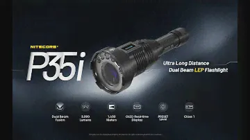 NITECORE P35i - Двухлучевой фонарик LEP на сверхдальнее расстояние