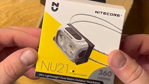 Дуже швидка розпаковка Nitecore NU21, подарунок собі під ялиночку 🎄